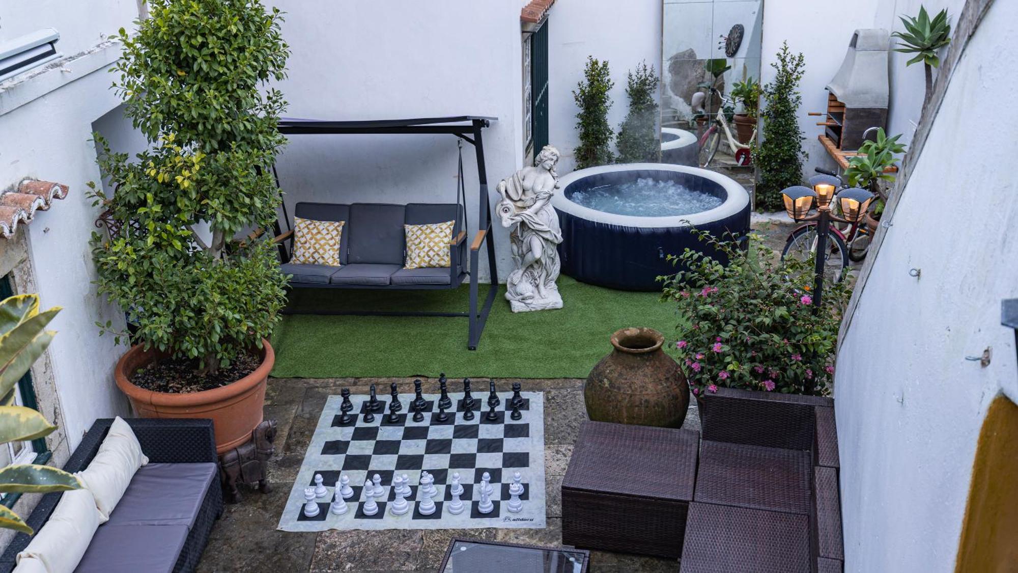 Sintra Wow - Unique Double Smart Room In 17Th Century Palace! Hot Tub, Snooker, Bbq, Ps5, Sauna, Gym Екстериор снимка